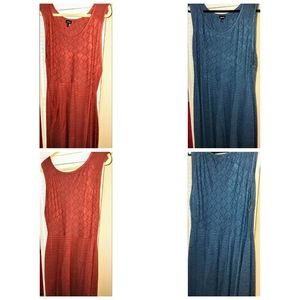 Torrid Navy  Sweater Skater Dress